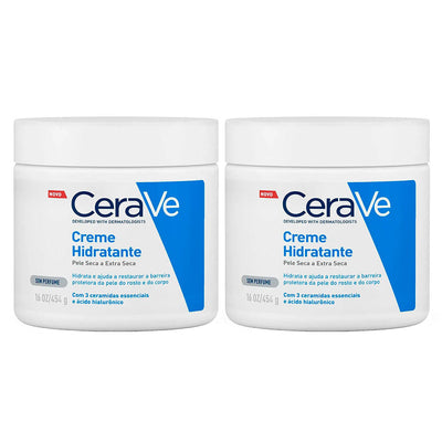 CeraVe Kit Creme Hidratante 2 Unidades