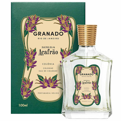 Granado Vintage Baunilha e Açafrão Perfume Unissex Colônia 100ml