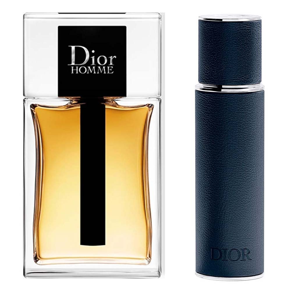 Dior Homme Kit Perfume EDT 100ml + Travel Spray 10ml