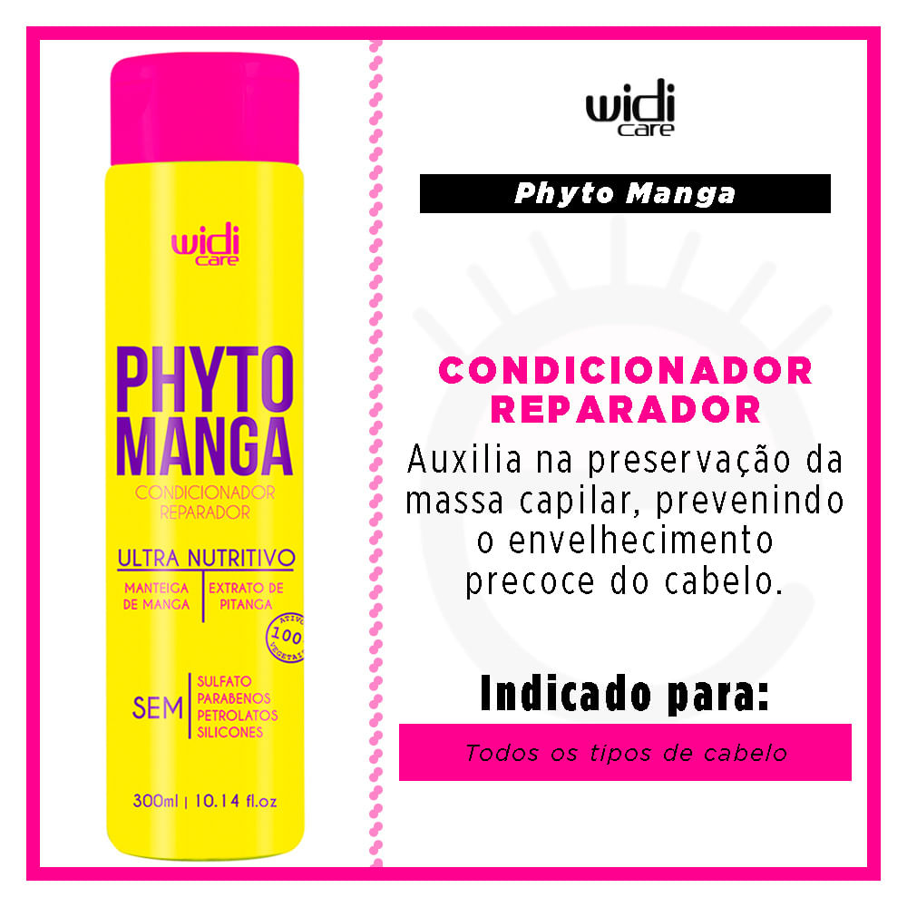Widi Care Phytomanga Condicionador Reparador 300ml