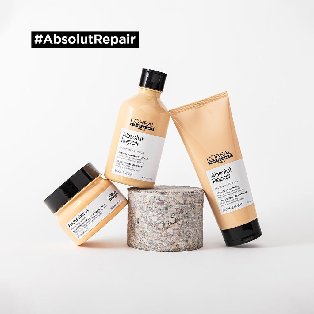 L'Oréal Professionnel Absolut Repair Kit Shampoo 300ml e Máscara 250g