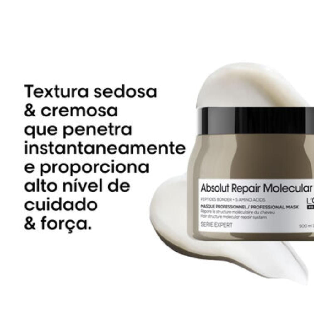 L'Oréal Professionnel Absolut Repair Molecular Máscara de Tratamento 500ml