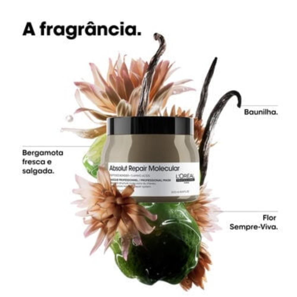 L'Oréal Professionnel Absolut Repair Molecular Máscara de Tratamento 500ml