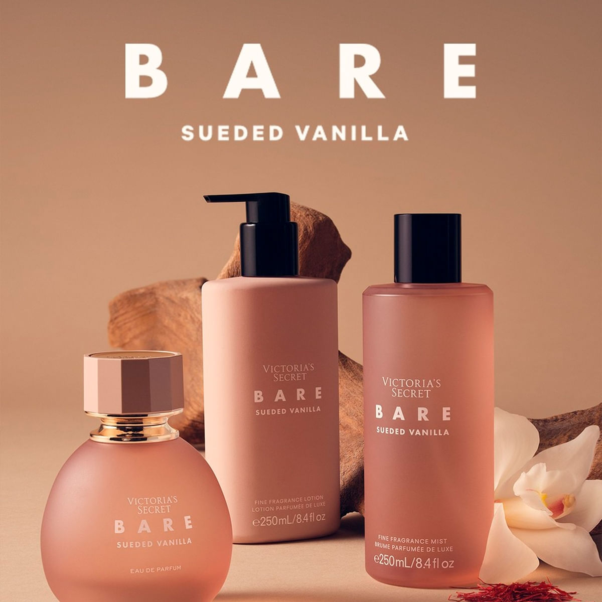 Victoria's Secret Bare Sueded Vanilla Loção Hidratante Corporal 250ml
