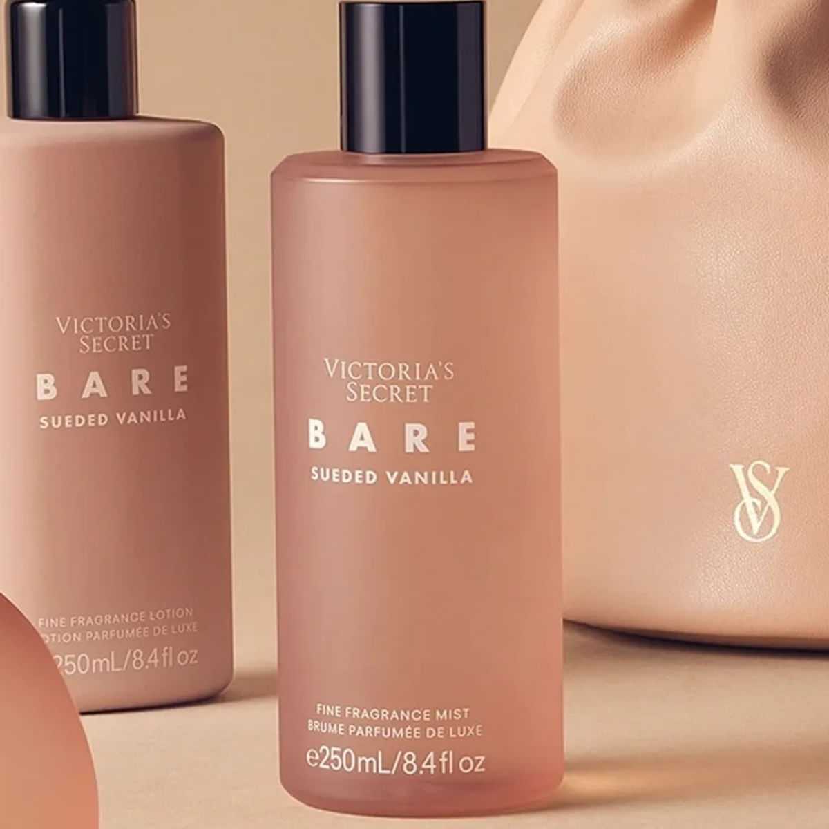 Victoria's Secret Bare Sueded Vanilla Loção Hidratante Corporal 250ml