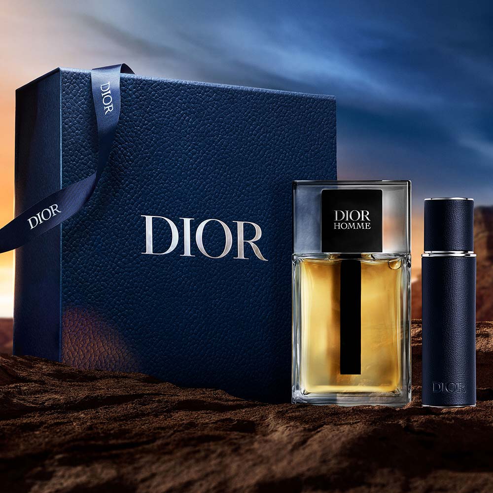 Dior Homme Kit Perfume EDT 100ml + Travel Spray 10ml