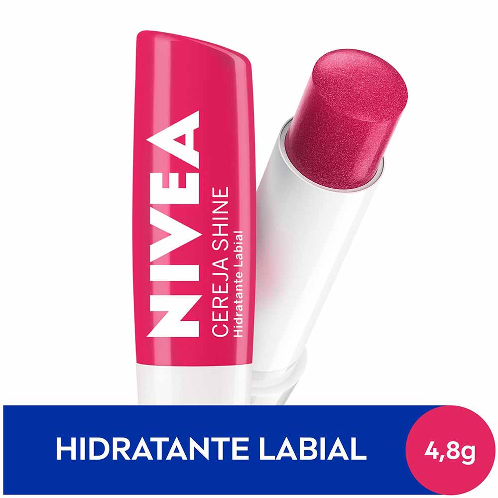 Nivea Shine Hidratante Labial 4,8g