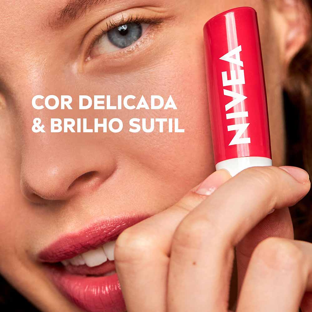 Nivea Shine Hidratante Labial 4,8g