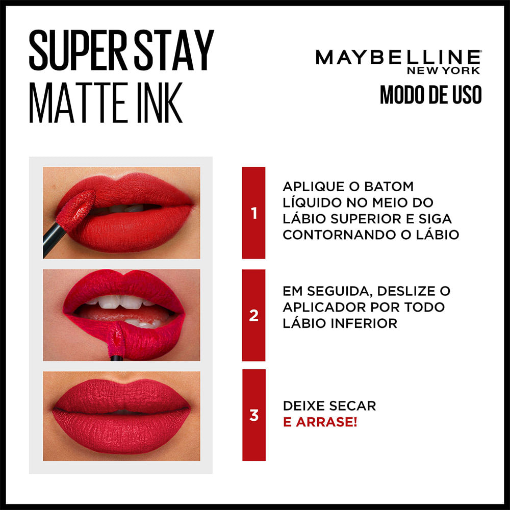 Maybelline Batom Líquido SuperStay Matte Ink 5ml