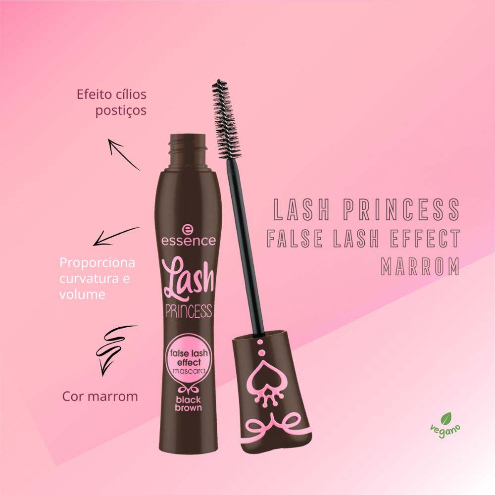 Essence Lash Princess False Lash Effect Máscara de Cílios Marrom