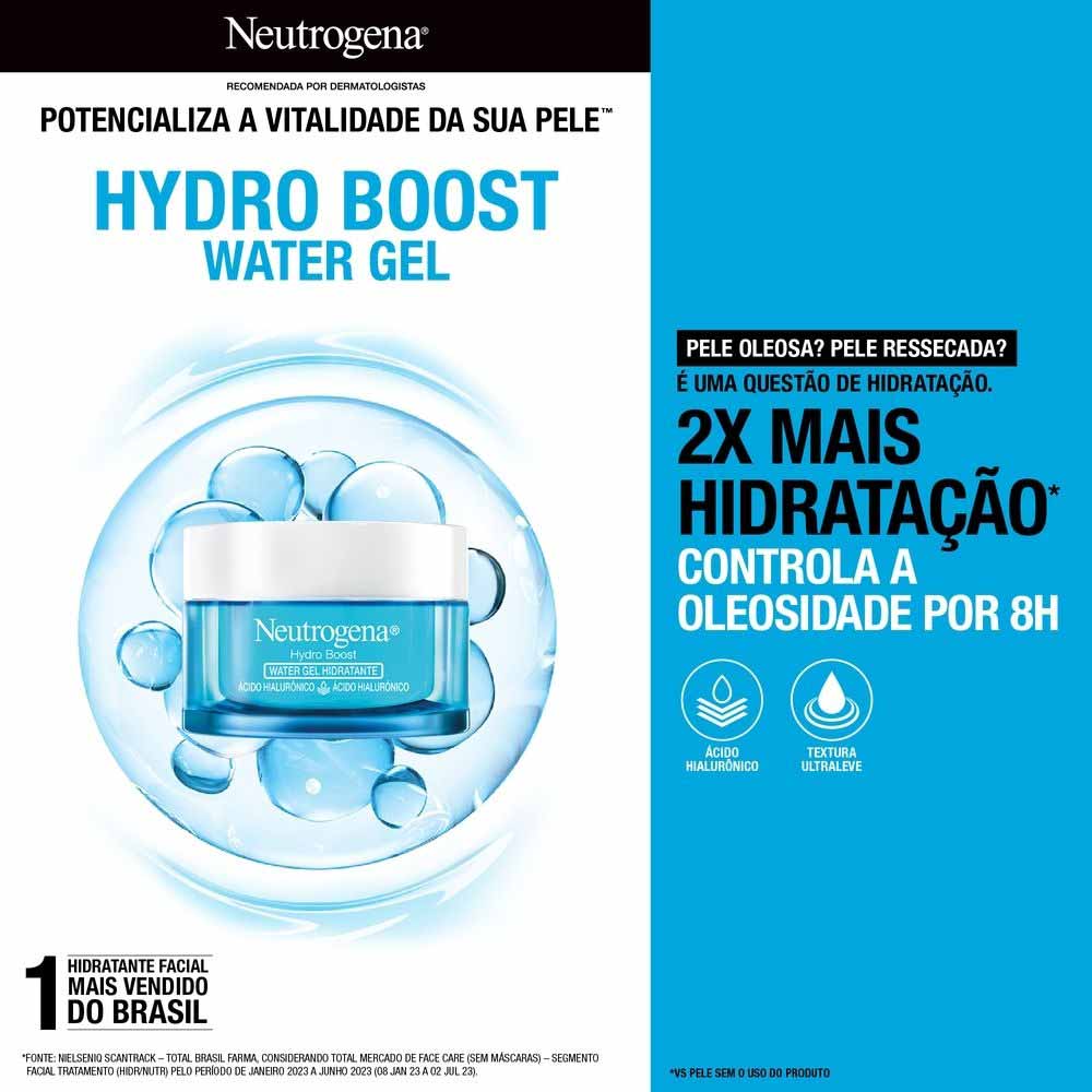 Neutrogena Hydro Boost Water Gel Hidratante Facial 50g