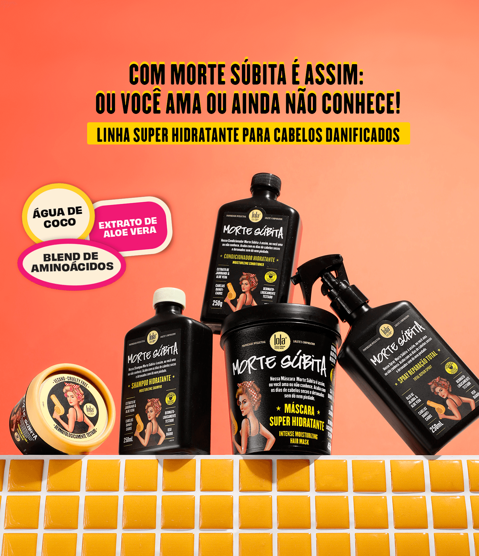 Lola From Rio Morte Súbita Shampoo Sólido