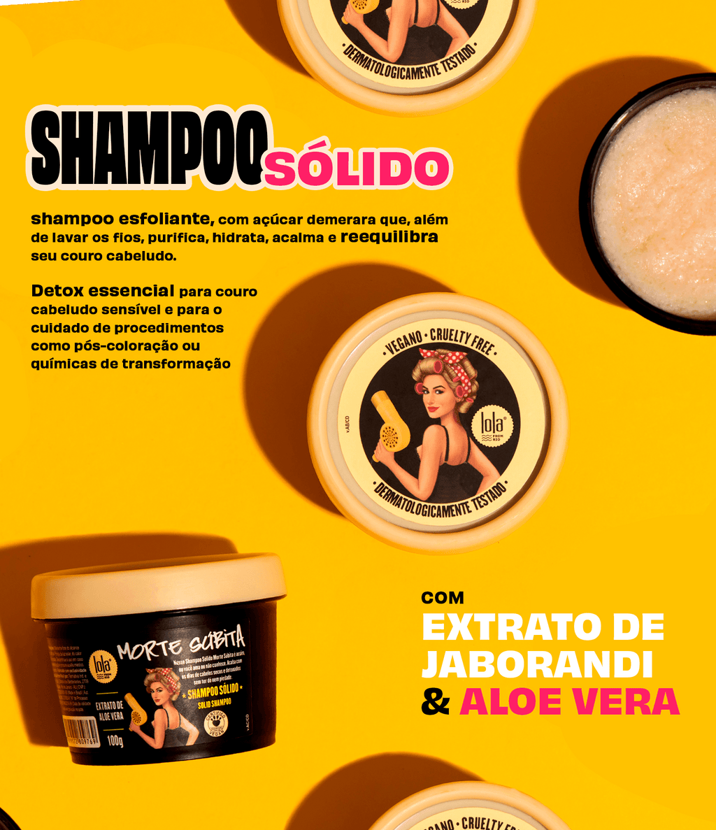 Lola From Rio Morte Súbita Shampoo Sólido