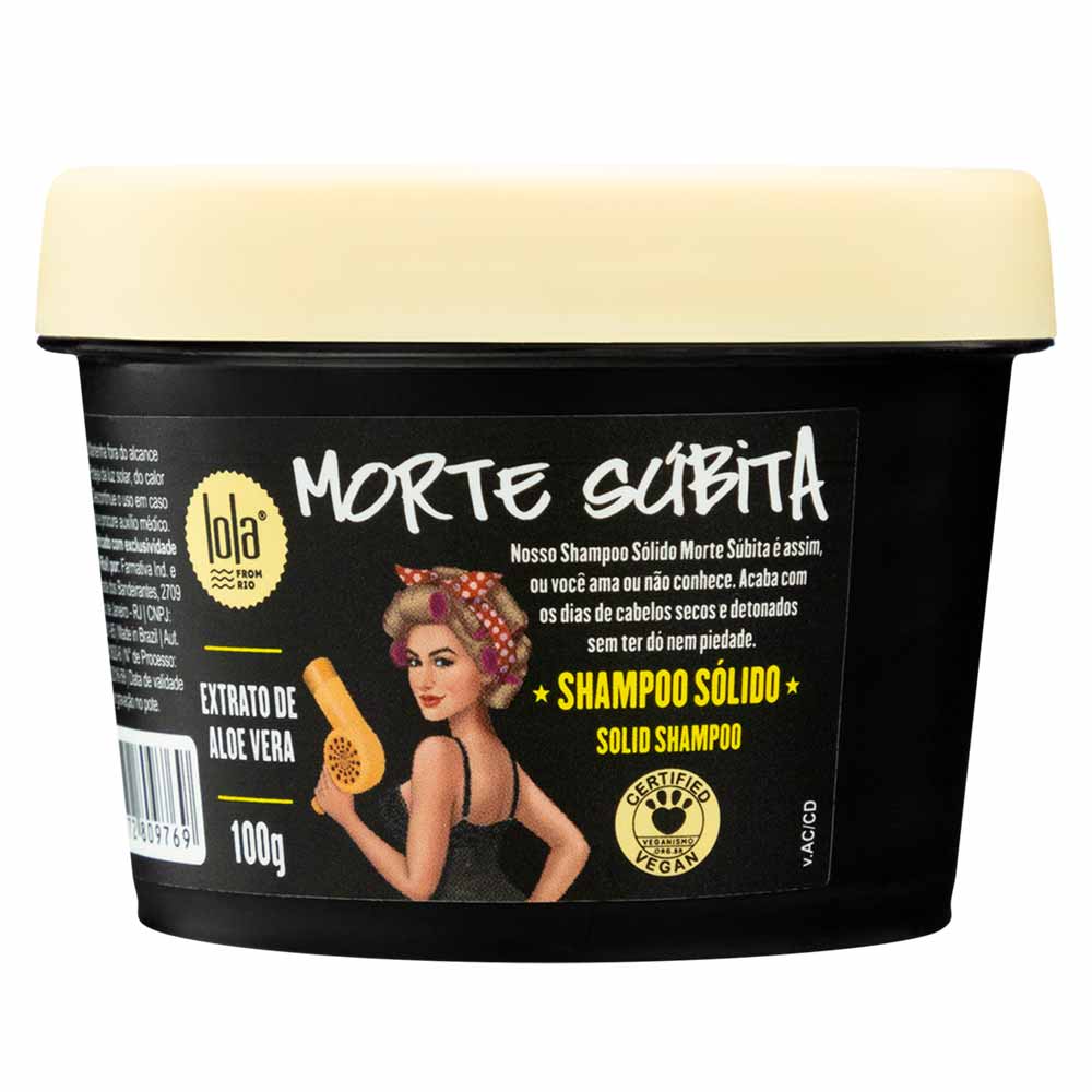 Lola From Rio Morte Súbita Shampoo Sólido