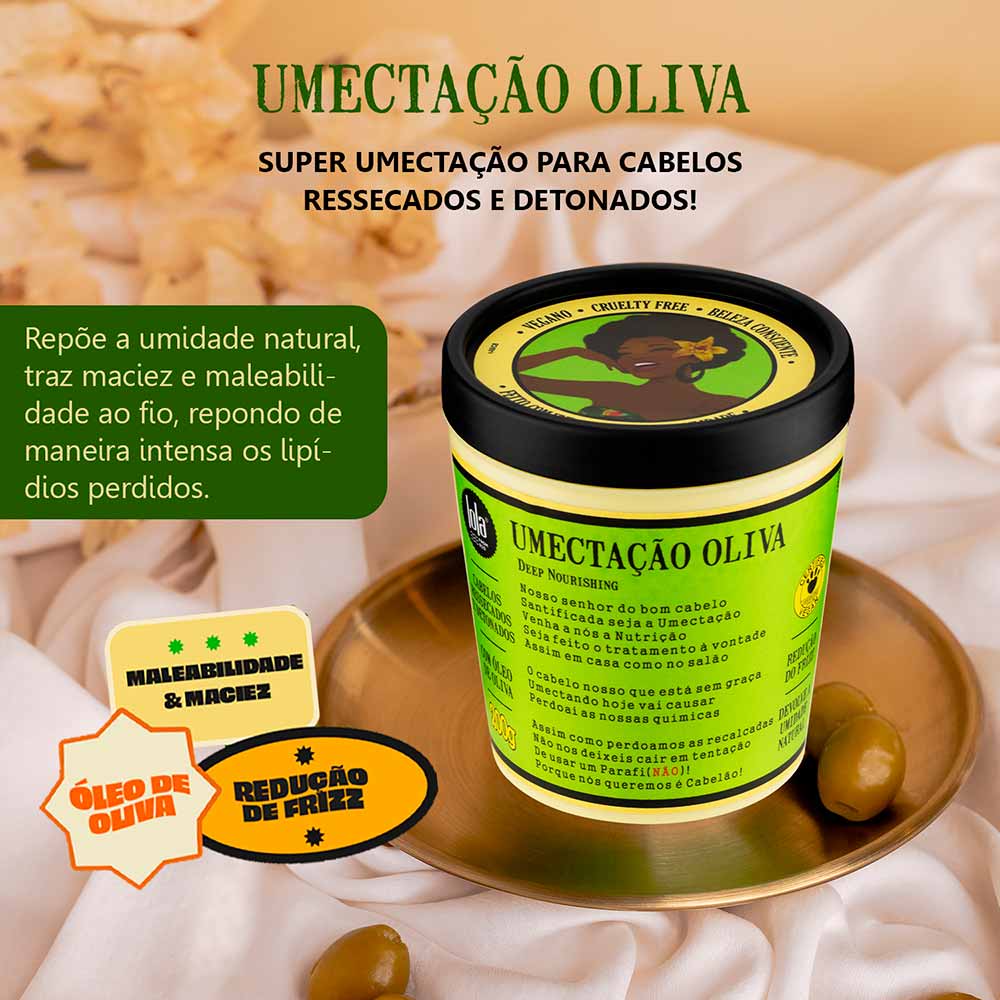 Lola From Rio Óleo de Oliva Máscara de Umectação