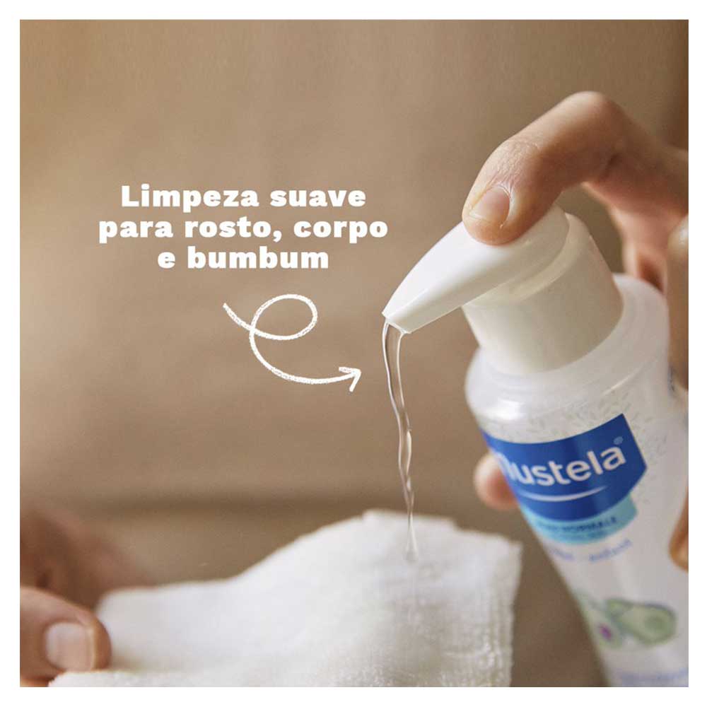 Mustela Bebê Água de Limpeza Sem Enxágue 300ml
