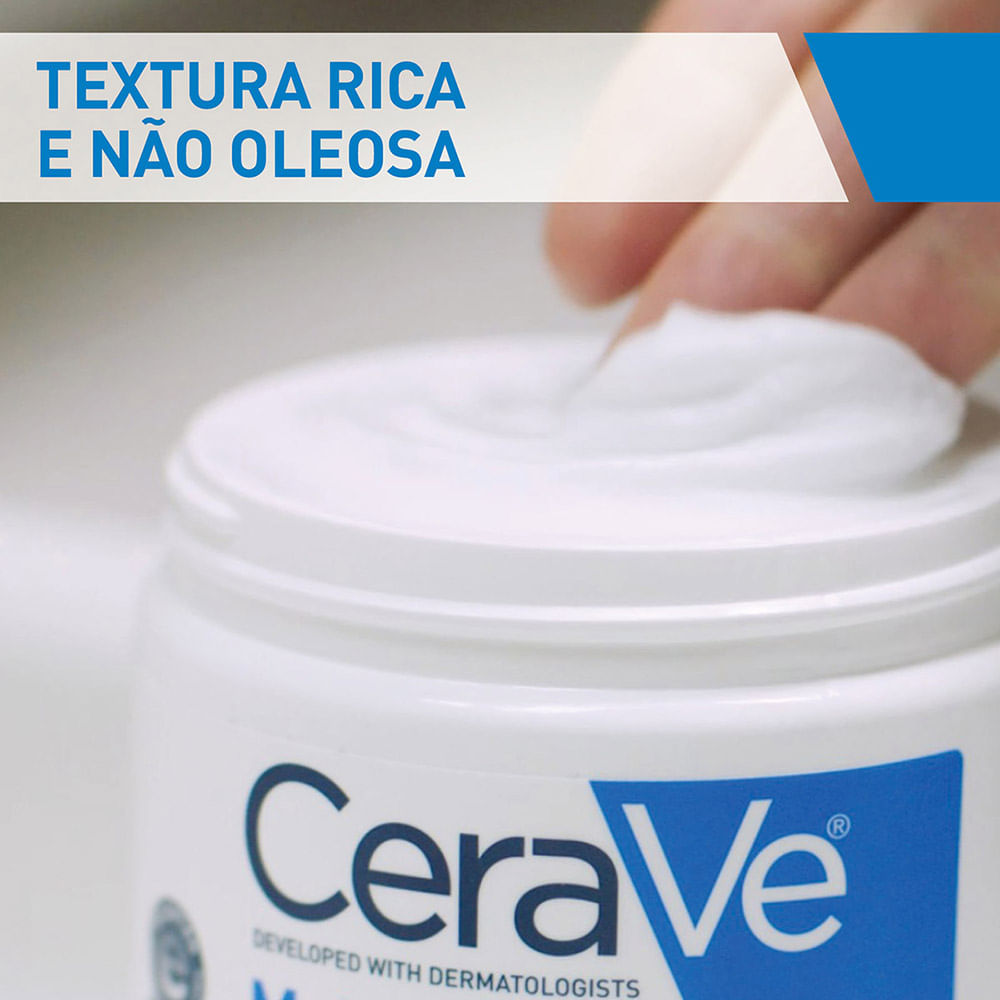 CeraVe Creme Hidratante Corporal Pele Seca a Extra Seca