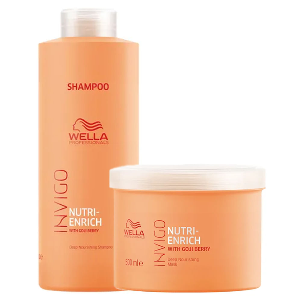 Wella Professionals Invigo Nutri-Enrich Kit Shampoo e Máscara