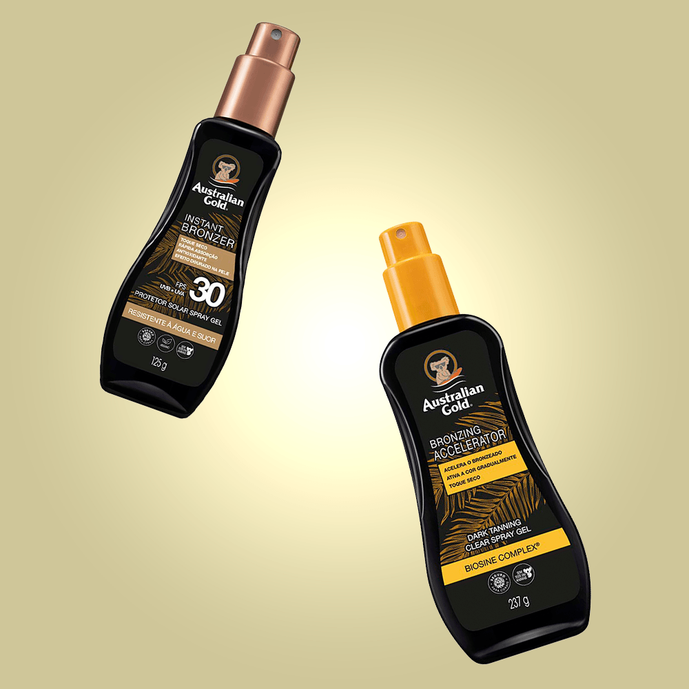 Australian Gold Kit Bronzeado Perfeito Protetor FPS 30 e Acelerador