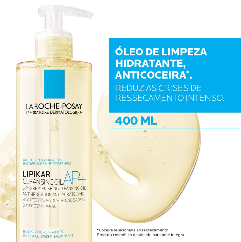 La Roche-Posay Lipikar Cleansing Oil AP+ Óleo de Limpeza 400ml