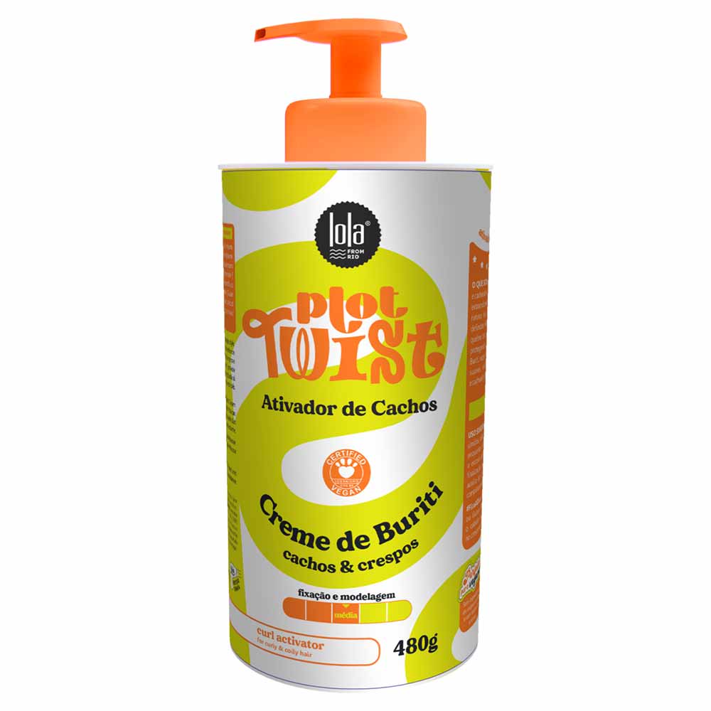 Lola From Rio Plot Twist Creme de Buriti 480g