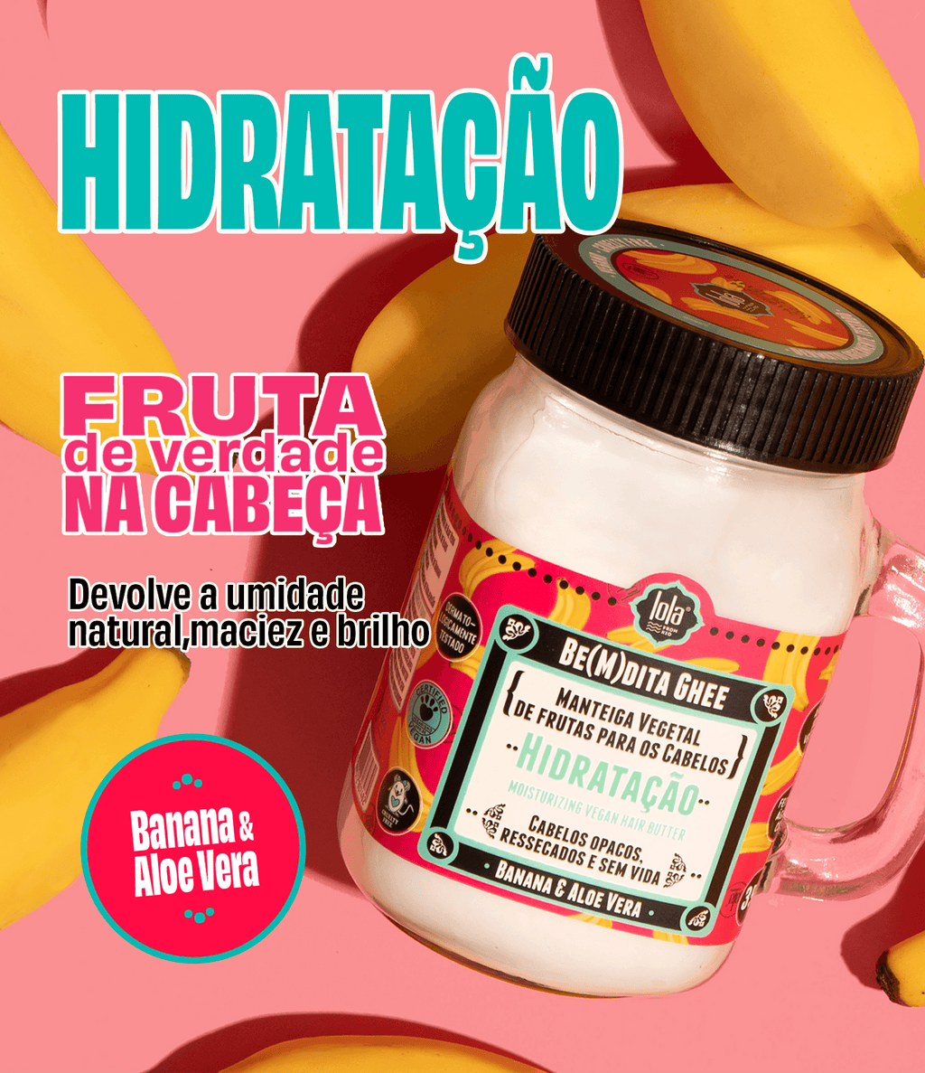 Lola From Rio Be(m)dita Ghee Banana Máscara de Hidratação
