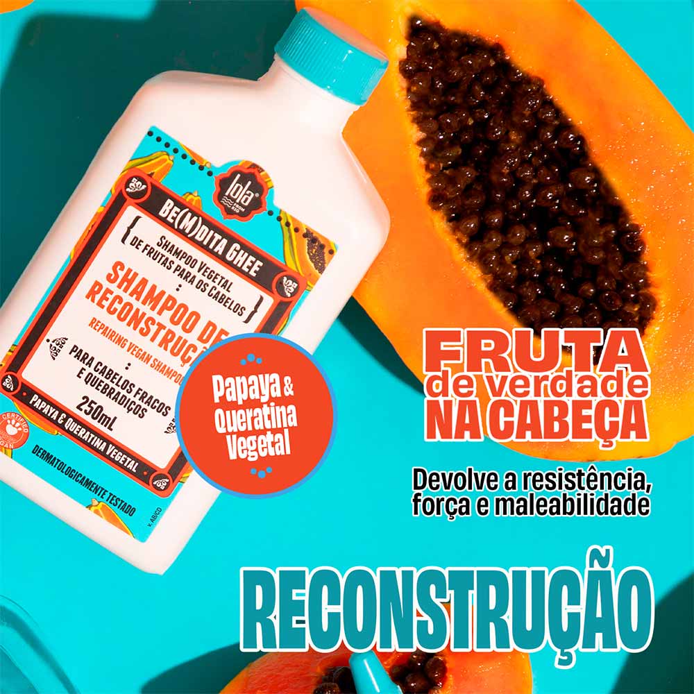 Lola From Rio Be(m)dita Ghee Shampoo Reconstrução 250ml