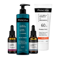 KIT Pele Normal - GEL DE LIMPEZA GL-01 350G + ÁCIDO GLICÓLICO + ÁCIDOS HIALURÔNICOS + PROTETOR SOLAR PS-01 FPS 60