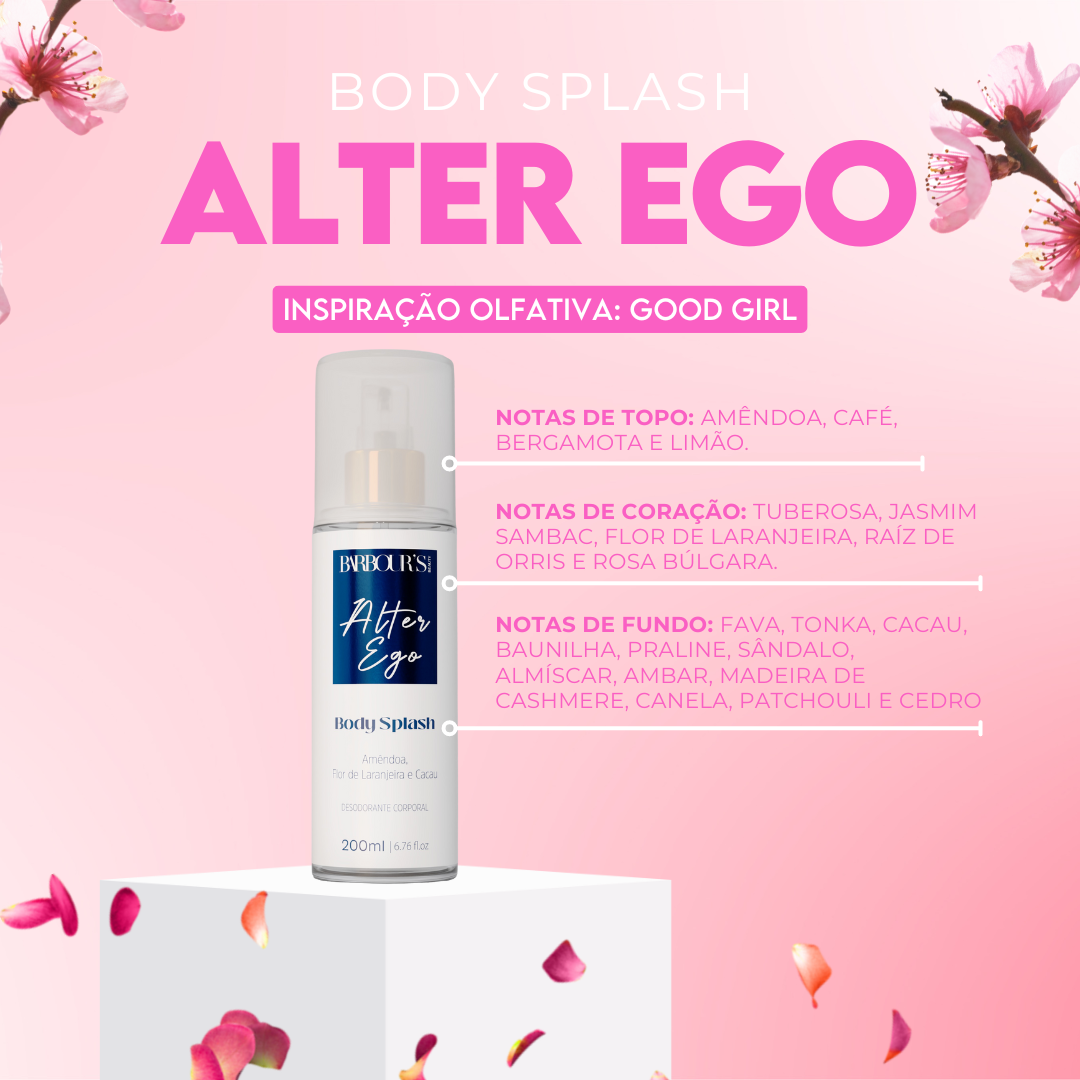 Kit Perfume de Cabelo e Body Splash - Alter Ego