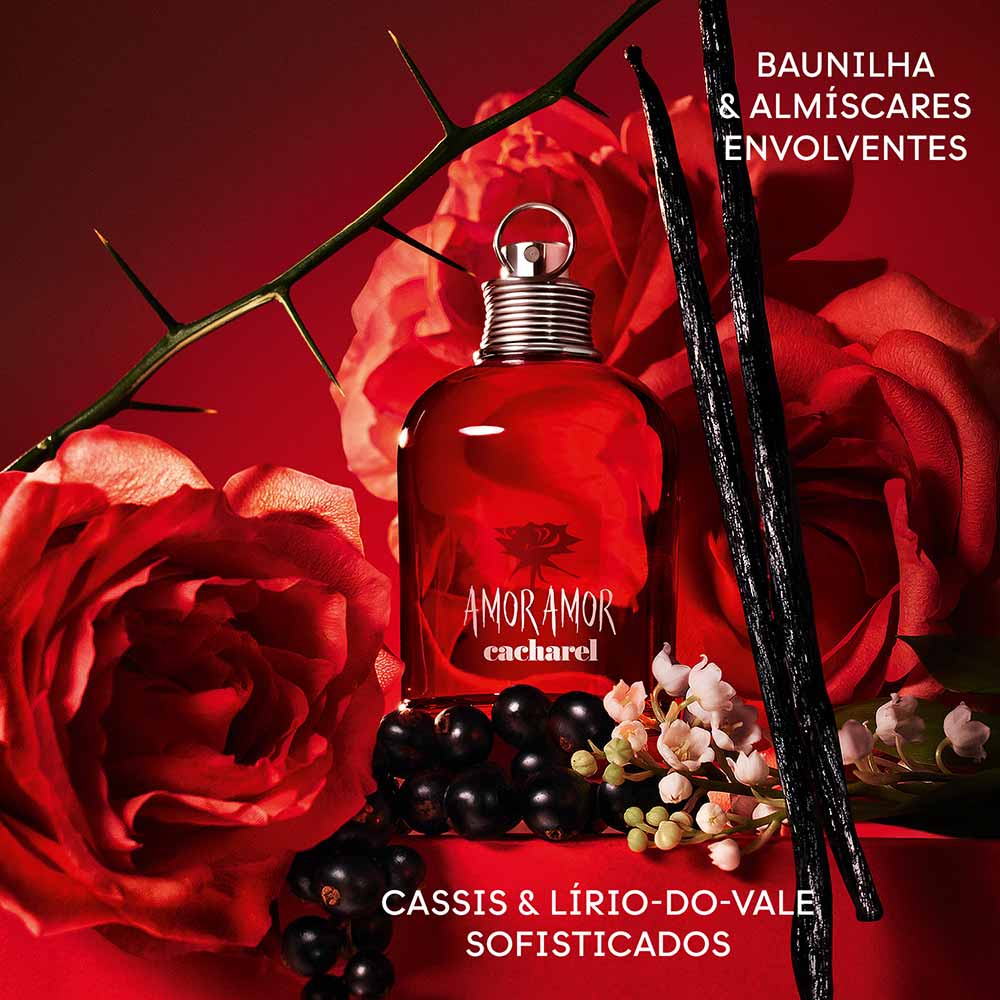 Cacharel Amor Amor Perfume Feminino Eau de Toilette