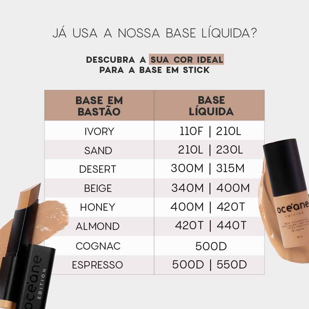 Océane Edition Base em Bastão Semi-Matte