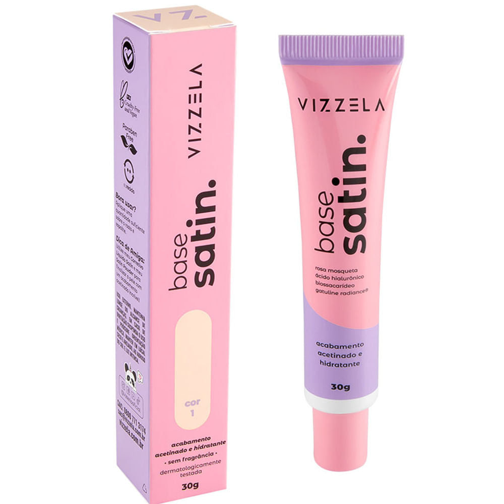 Vizzela Satin Base Líquida