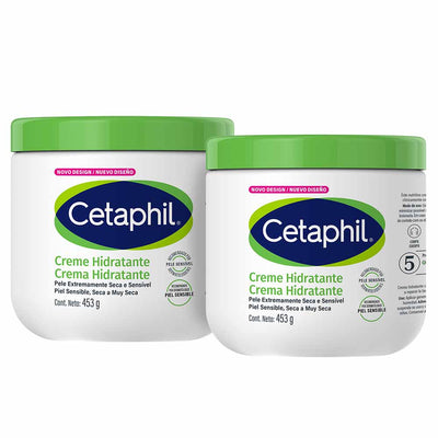 Cetaphil Kit Creme Hidratante Pele Seca e Sensível 2 Unidades
