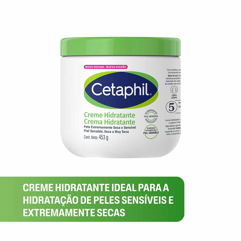 Cetaphil Kit Creme Hidratante Pele Seca e Sensível 2 Unidades