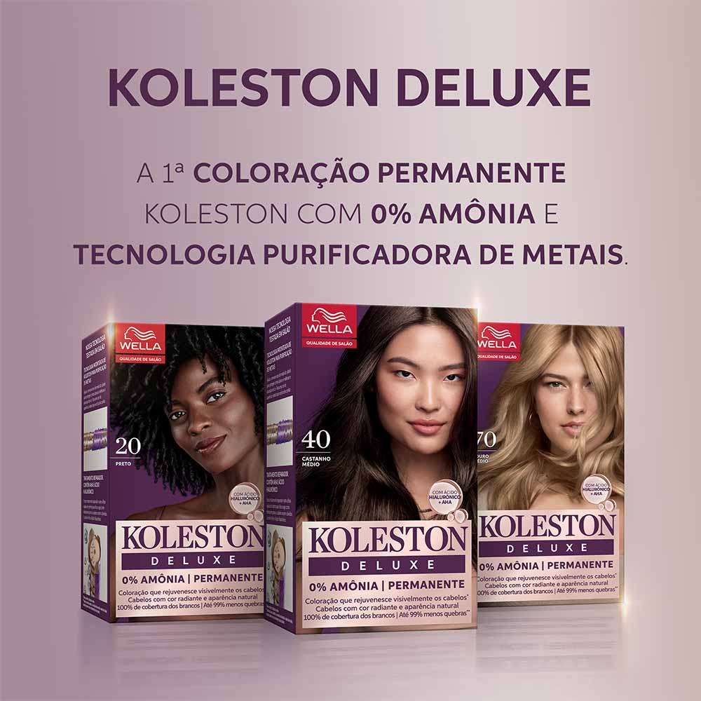 Koleston Deluxe Coloração Permanente Sem Amônia