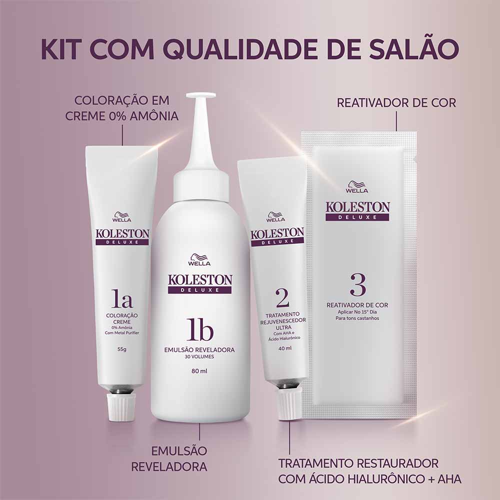 Koleston Deluxe Coloração Permanente Sem Amônia