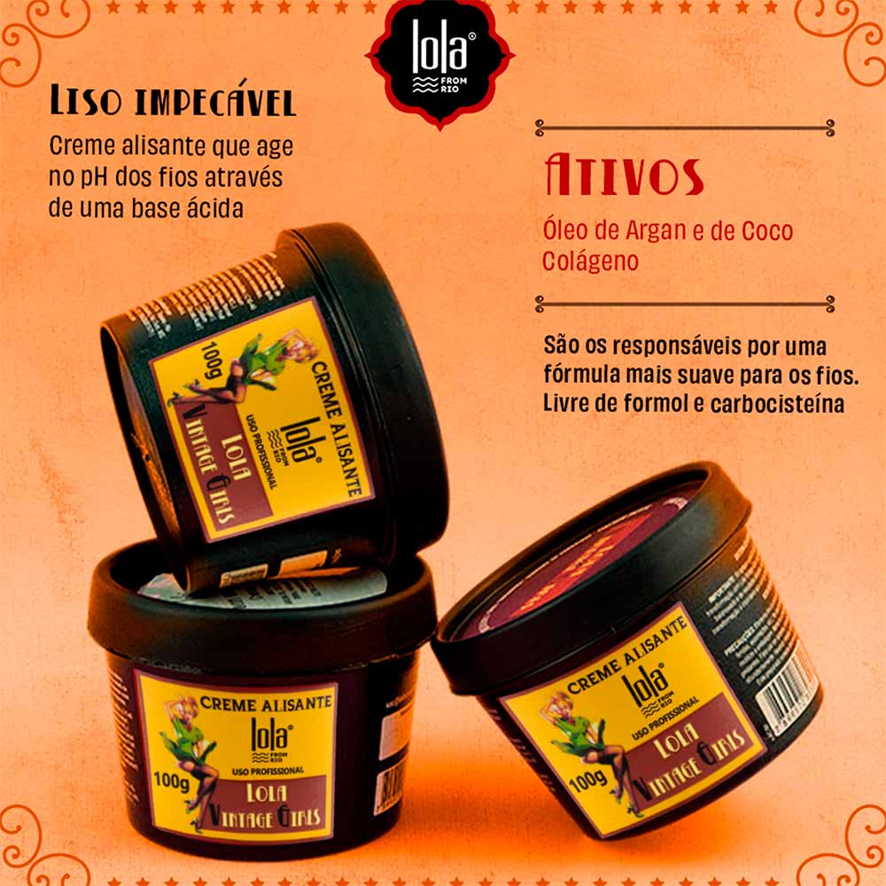 Lola From Rio Vintage Girls Creme Alisante
