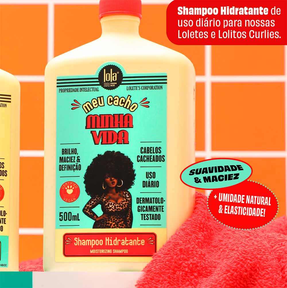 Lola From Rio Meu Cacho Minha Vida Shampoo 500ml