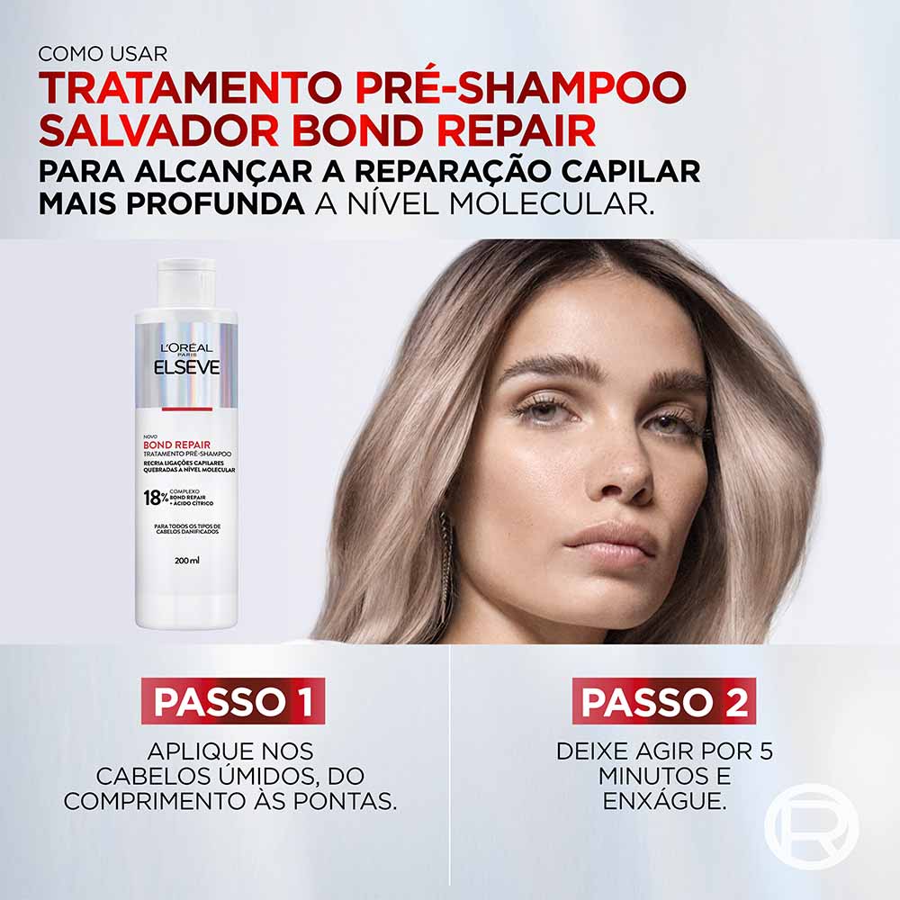 L'Oréal Paris Elseve Bond Repair Tratamento Pré Shampoo 200ml