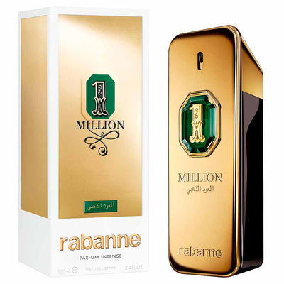 Rabanne 1 Million Golden Oud Perfume Masculino Parfum Intense 100ml