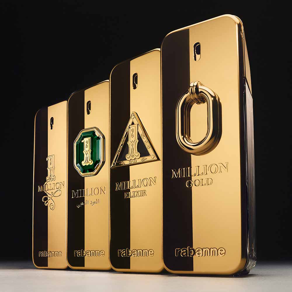 Rabanne 1 Million Golden Oud Perfume Masculino Parfum Intense 100ml