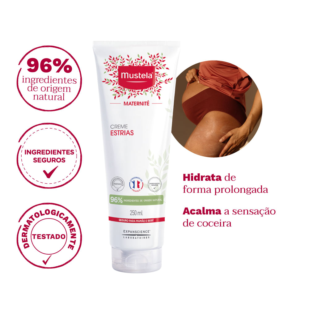 Mustela Maternité Kit Creme para Estrias 2x250ml
