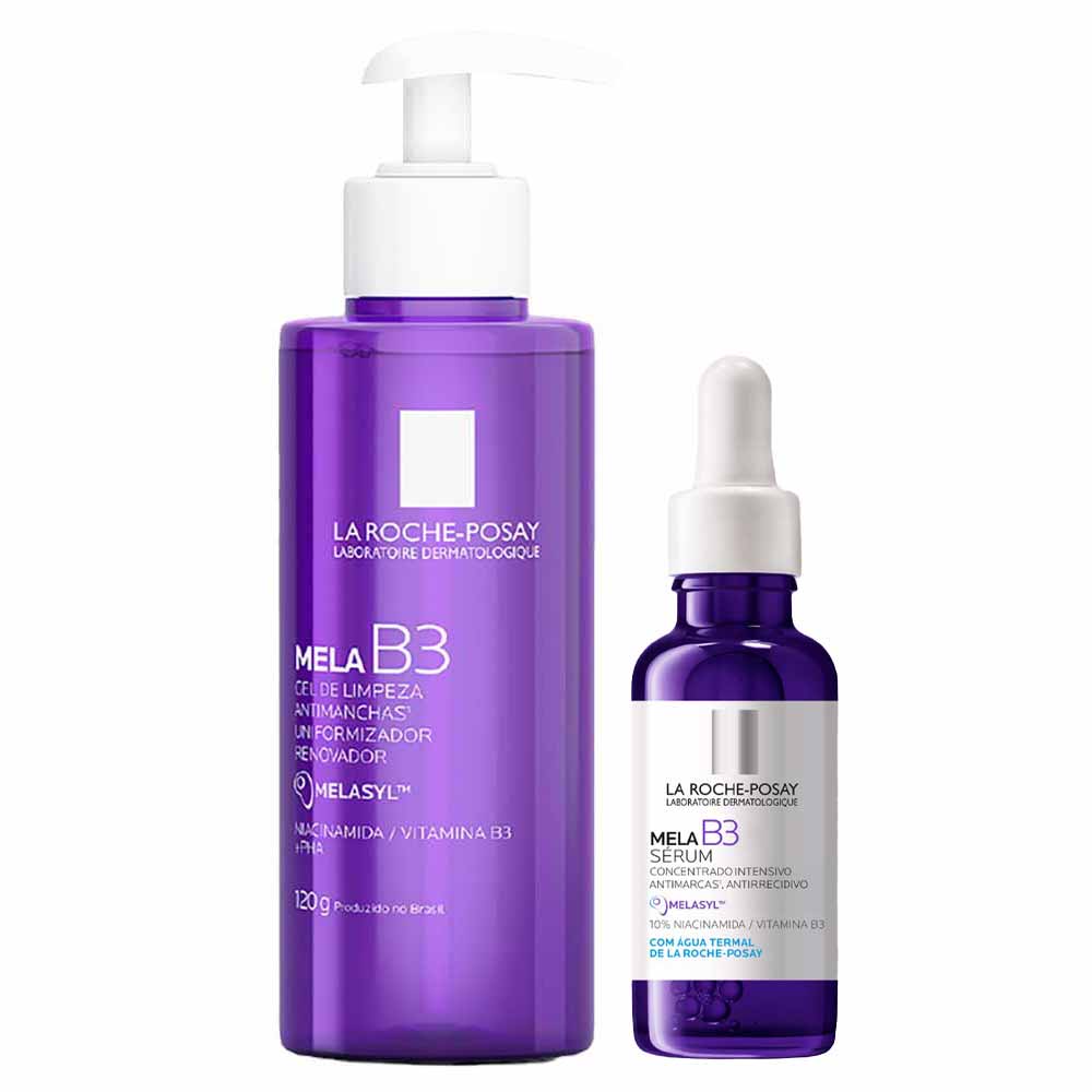 La Roche-Posay Mela B3 Kit Sérum e Gel de Limpeza