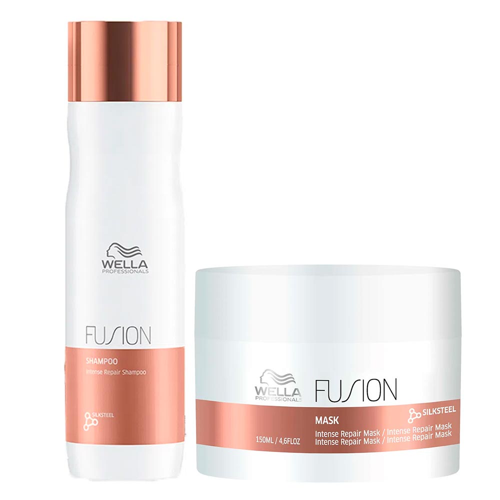 Wella Professionals Fusion Kit Shampoo e Máscara