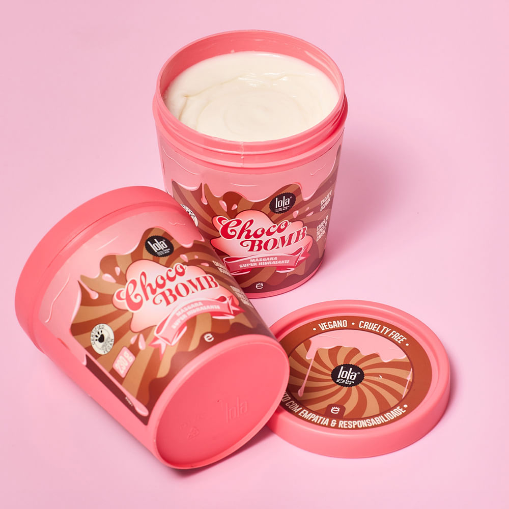 Lola Cosmetics Chocobomb Kit Máscara 230g e Shampoo 50ml