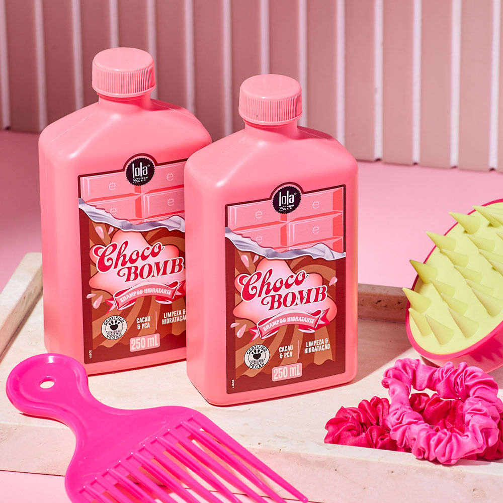 Lola From Rio Chocobomb Kit Shampoo 50ml e Máscara 230g