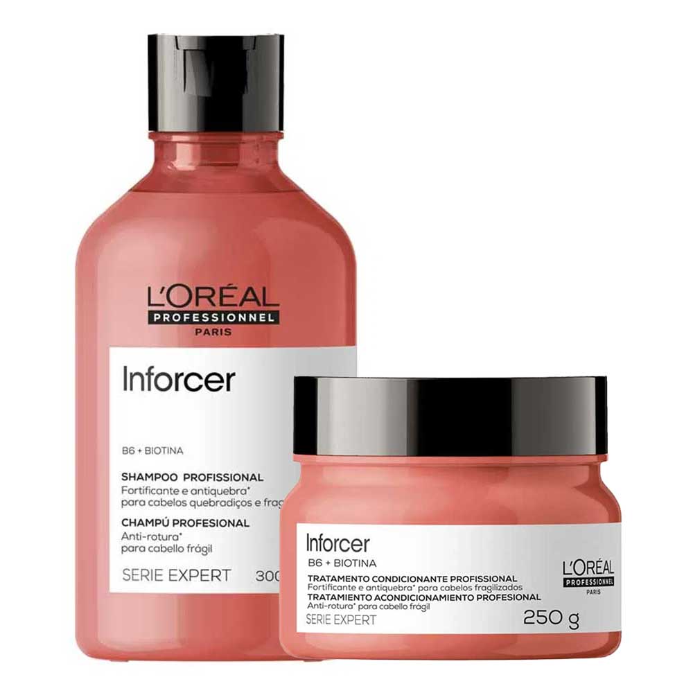 L'Oréal Professionnel Inforcer Kit Shampoo 300ml e Máscara 250ml