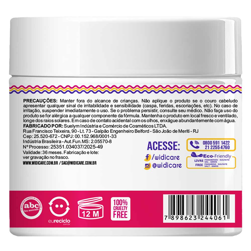 Widi Care Juba Butter Oil Máscara Super Hidratante