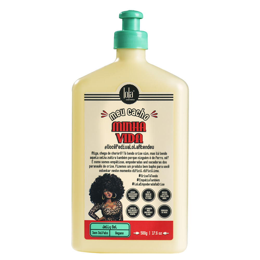 Lola From Rio Meu Cacho Minha Vida Jelly Gel 500g