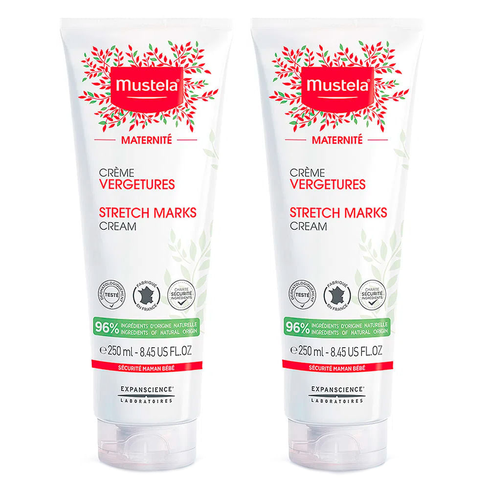Mustela Maternité Kit Creme para Estrias 2x250ml